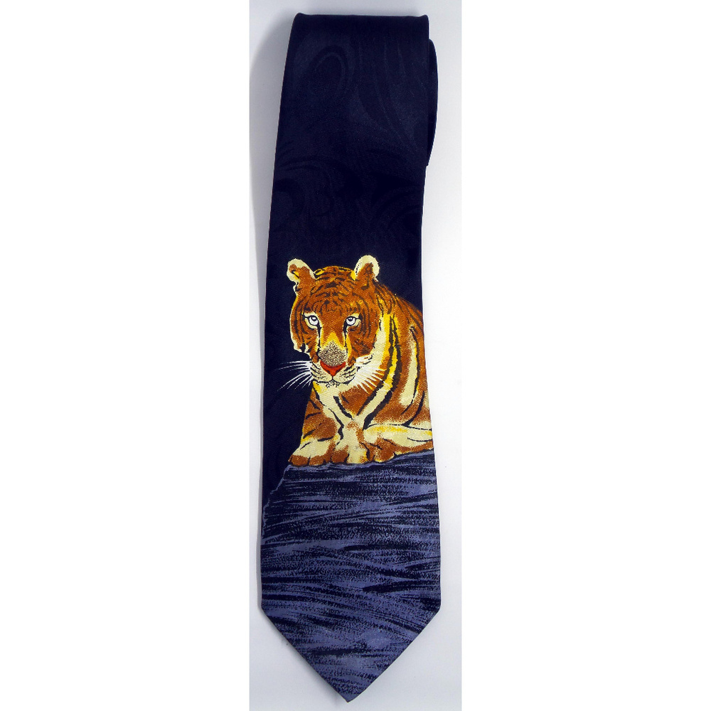 AWESOME TIGER SKETCH ART THEME NECKTIE